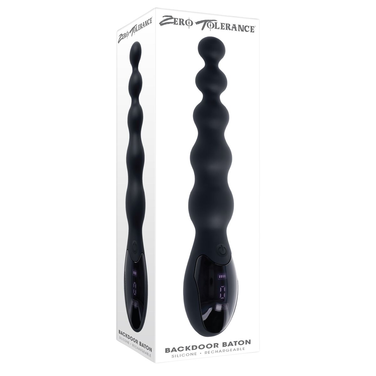 Anal Vibrator Evolved Zero Tolerance Black